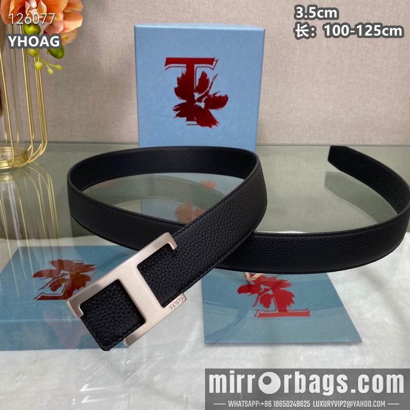 Replica Tod's belt 35mmX100-125cm 8L07