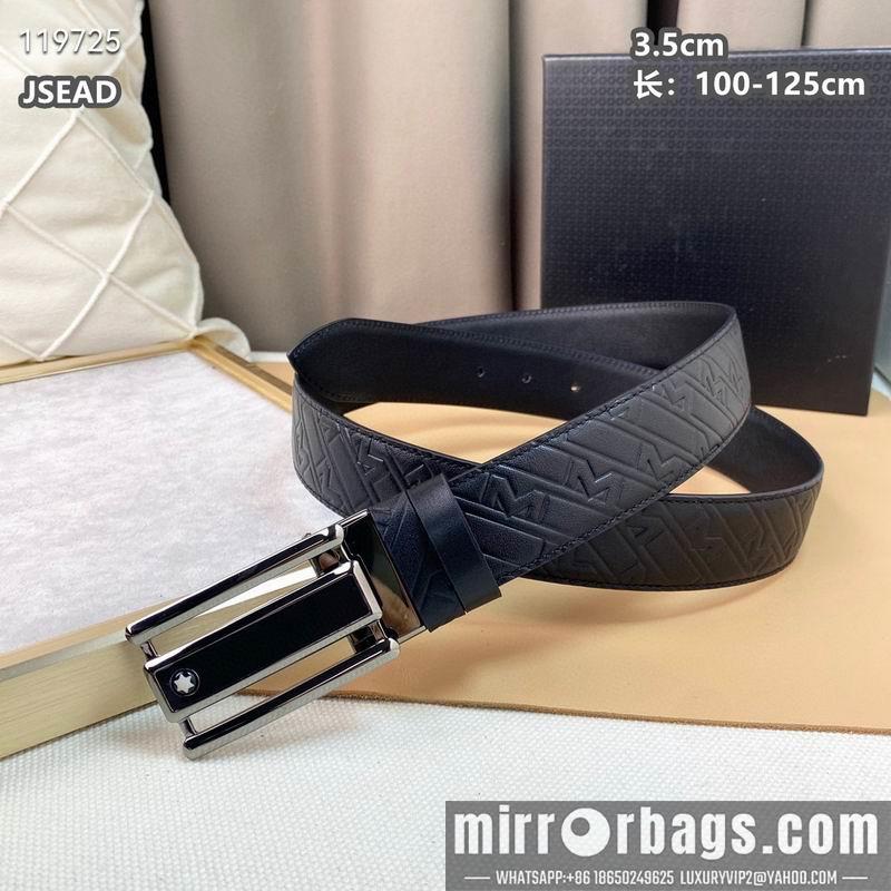 Replica Montblanc belt 35mmX100-125cm 8L040801