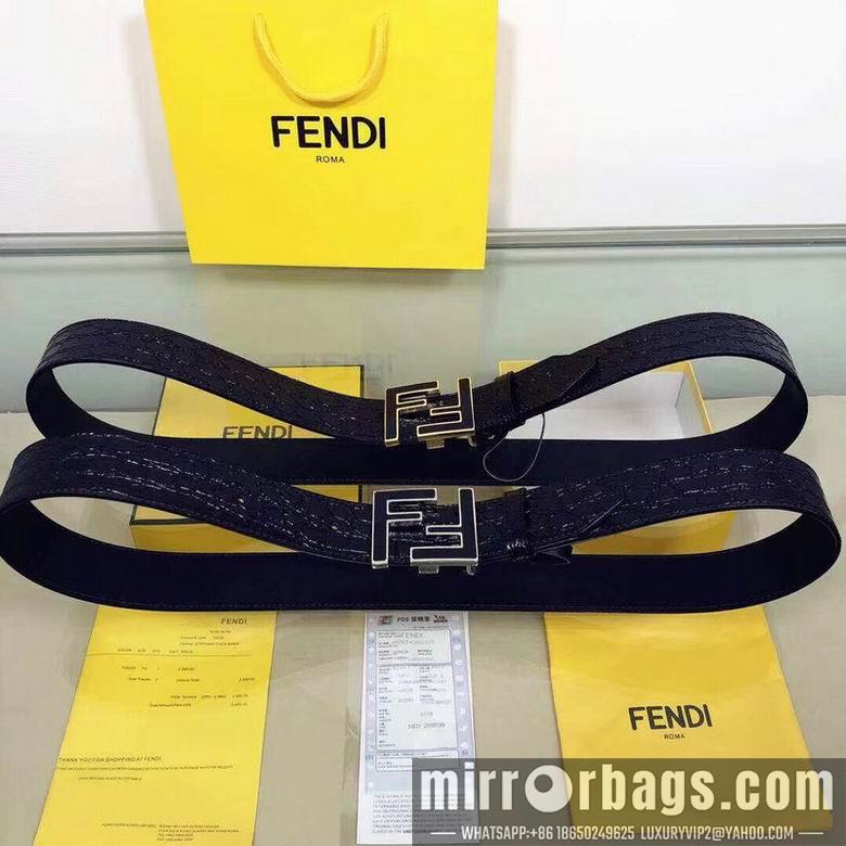Replica Fendi Belt 38mmX95-125cm 7D52