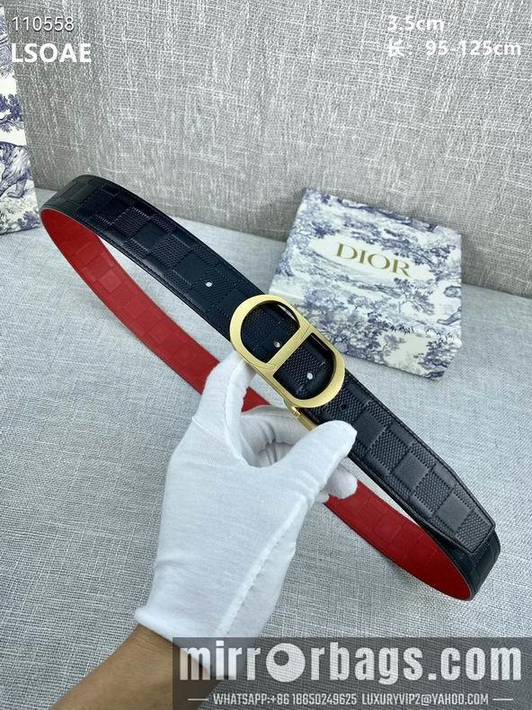 Replica Dior Belt 35mm 95-125cm 8L08