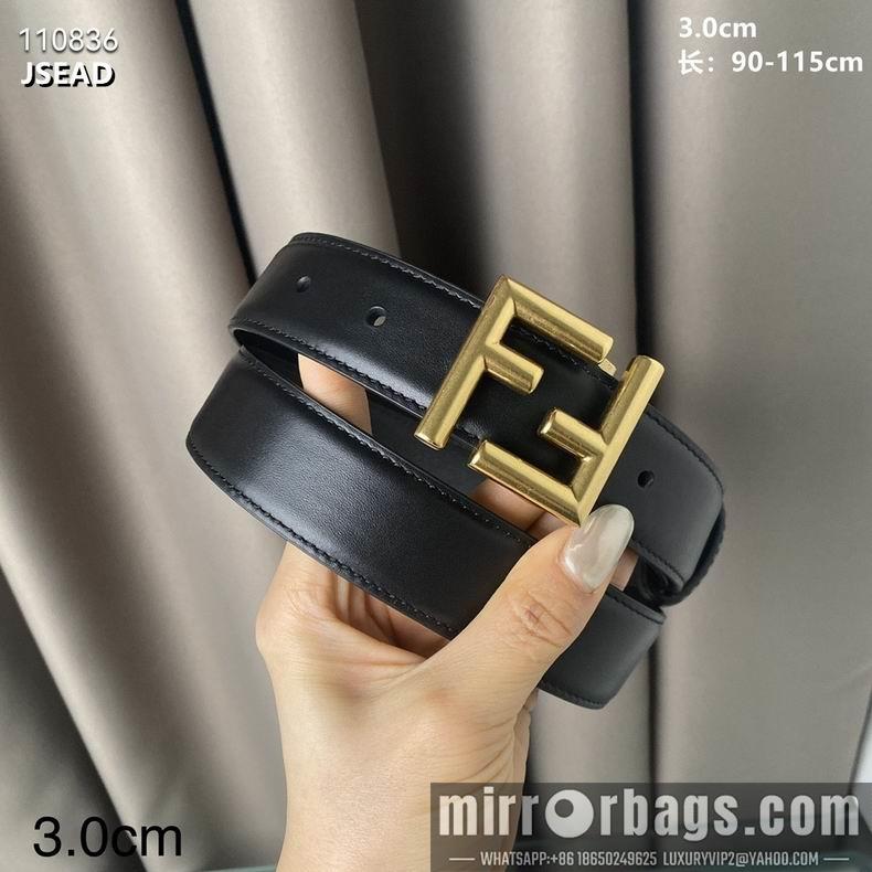 Replica Fendi Belt 30mmX90-115cm 8L01