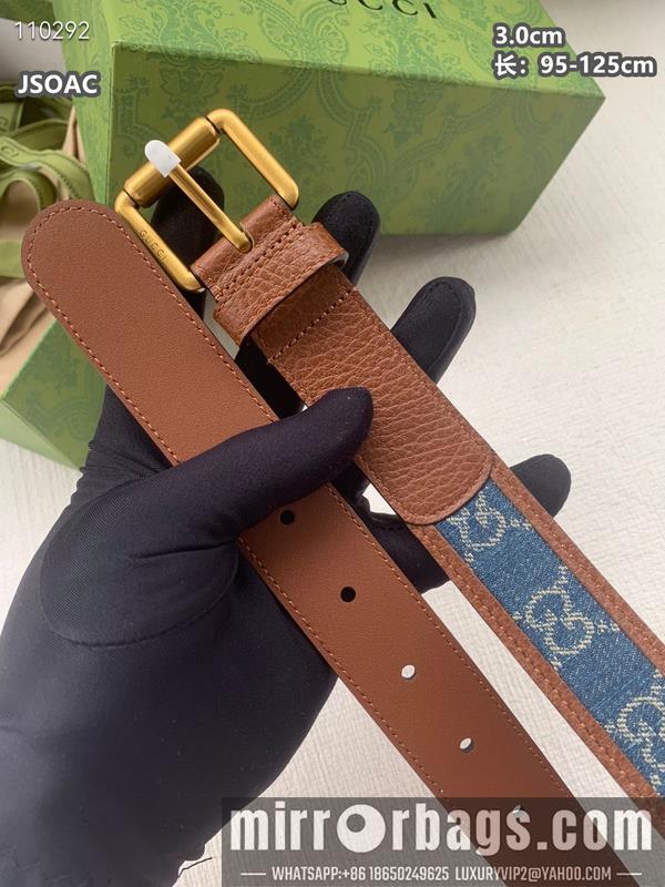Replica Gucci belt 30mmX95-125cm  8L15