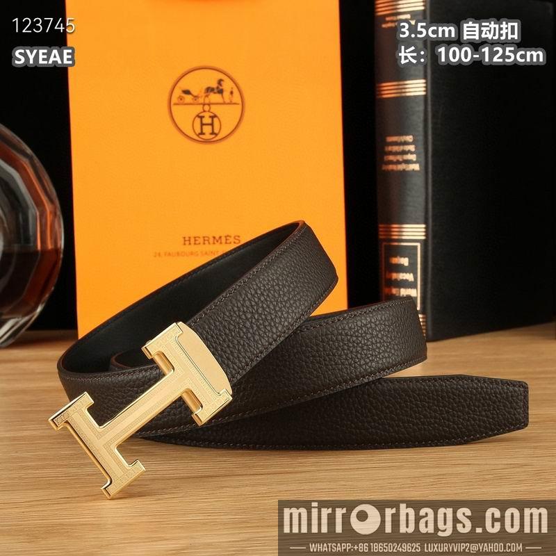 Replica Hermes belt 35mmX100-125cm 8L30