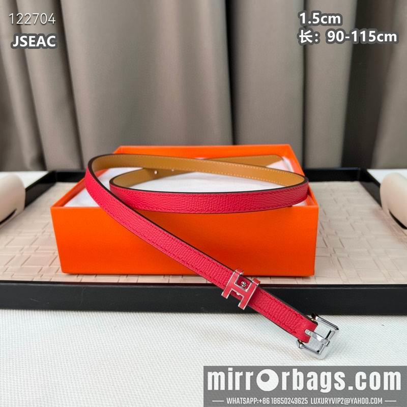 Replica Hermes belt 15mmX90-115cm 8L04