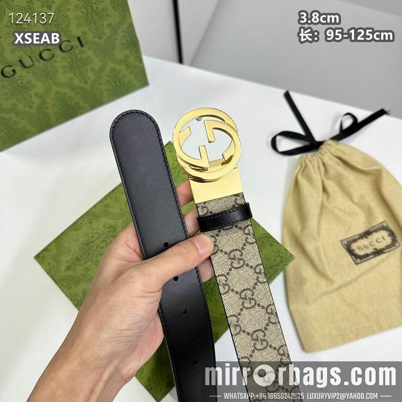 Replica Gucci belt 38mmX95-125cm 8L09