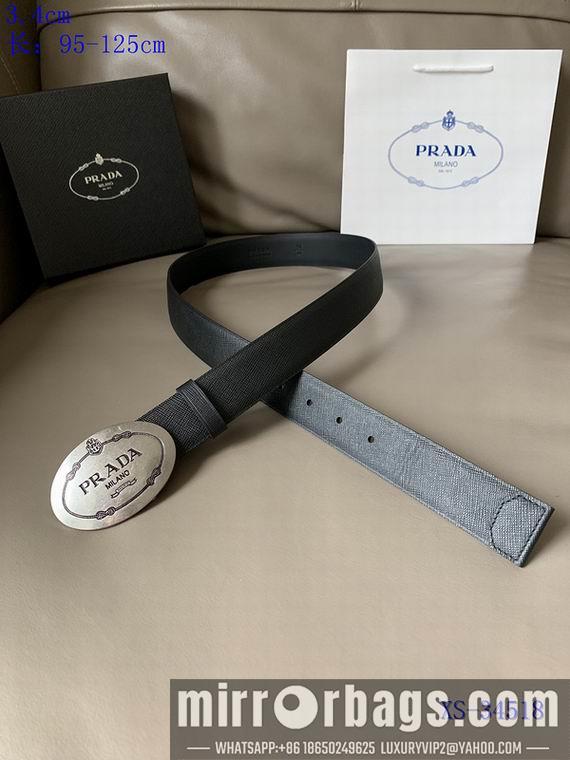 Replica Parda Belt 34mmX95-125cm 8L03