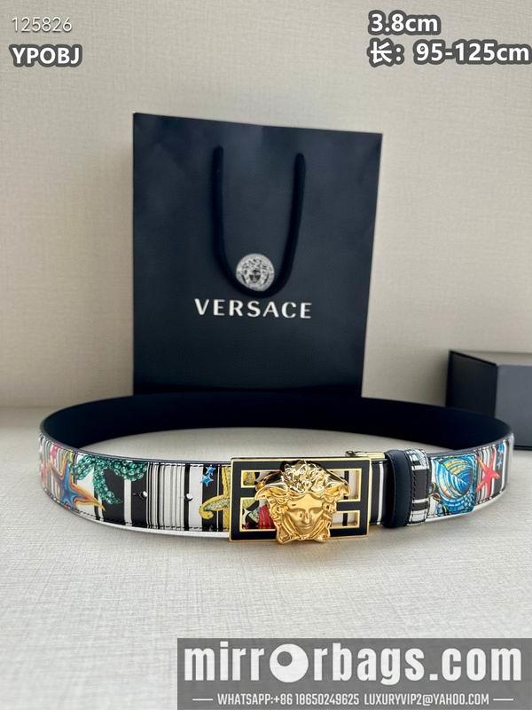 Replica Versace belt 38mmX95-125cm 8L03