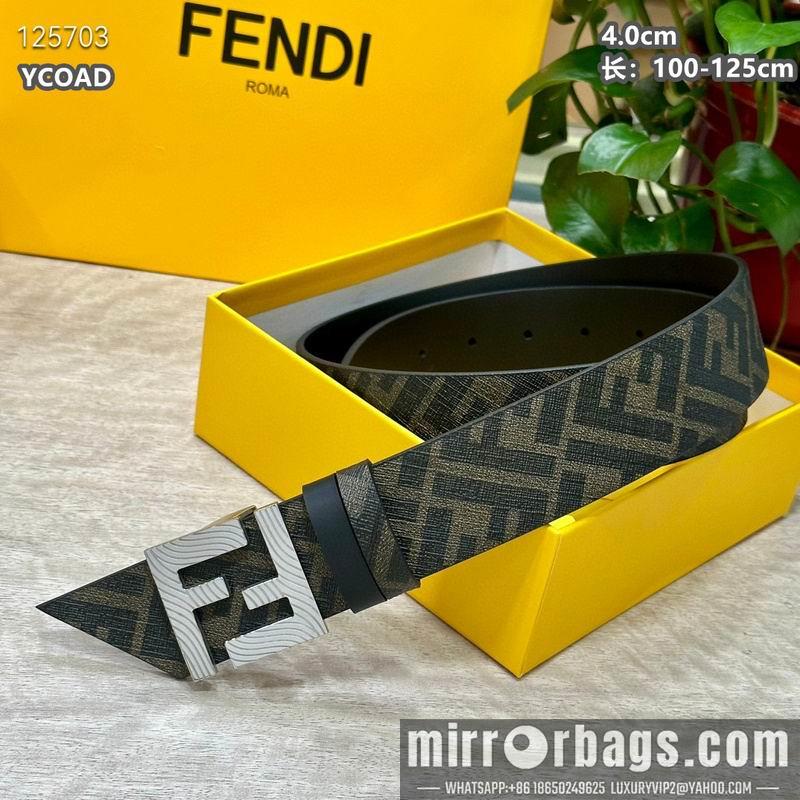 Replica Fendi belt 40mmX100-125cm  8L25