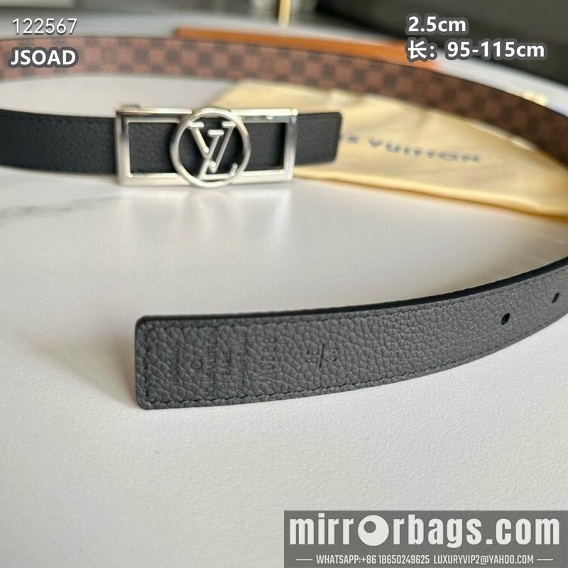 Replica LV belt 25mmX95-115cm 8L16