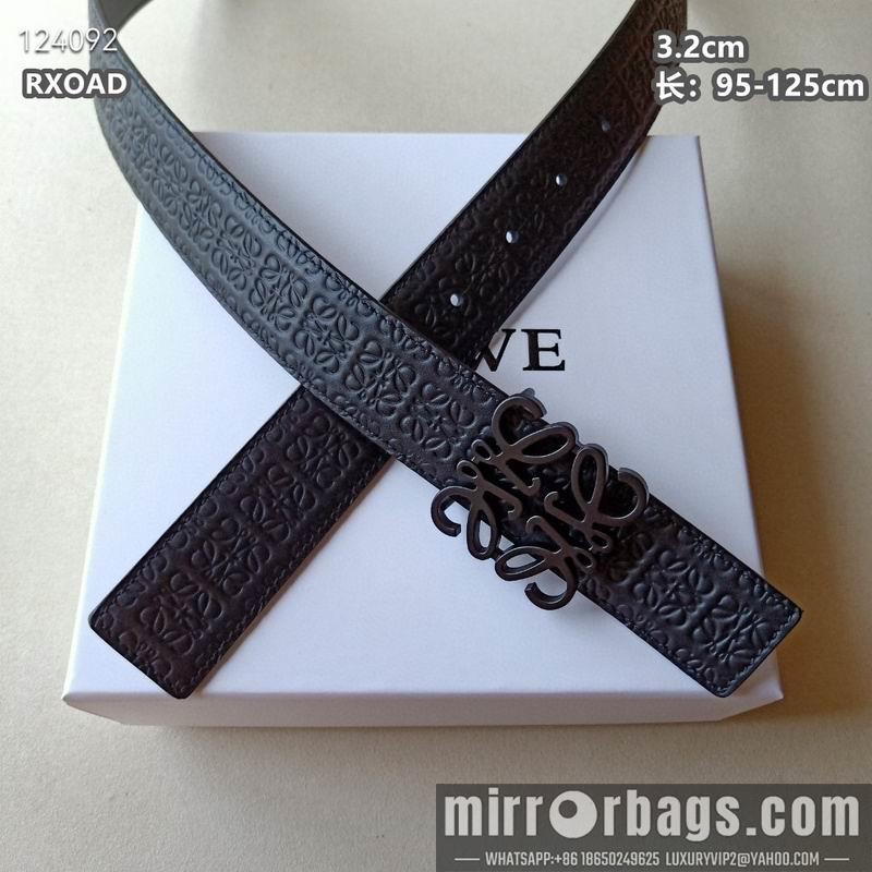Replica Loewe belt 32mmX95-125cm 8L02