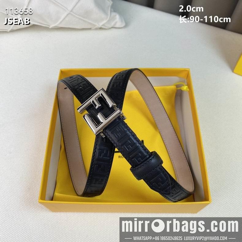 Replica Fendi Belt 20mmX90-110cm 8L08
