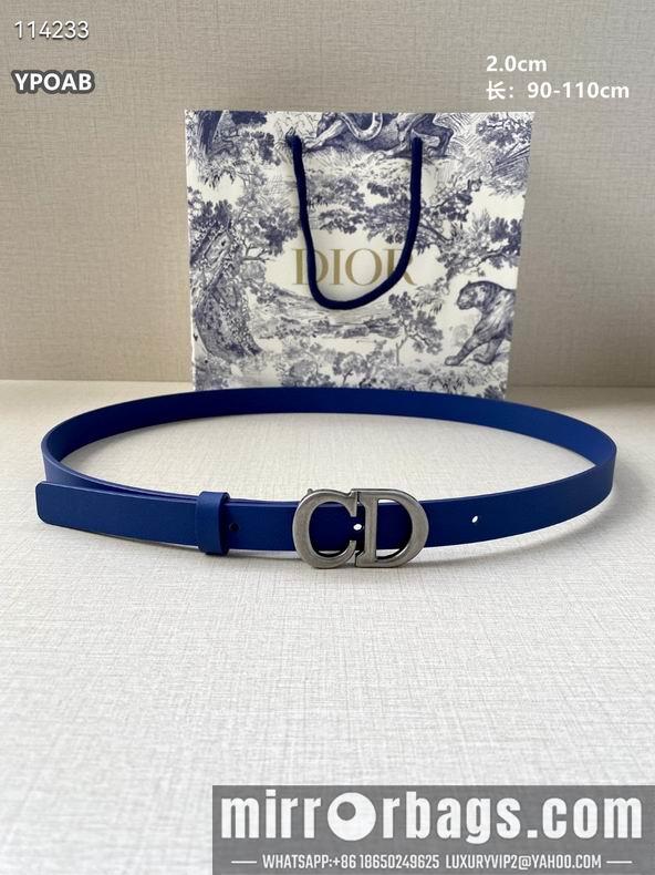 Replica Dior Belt 20mmX90-110cm 8L03