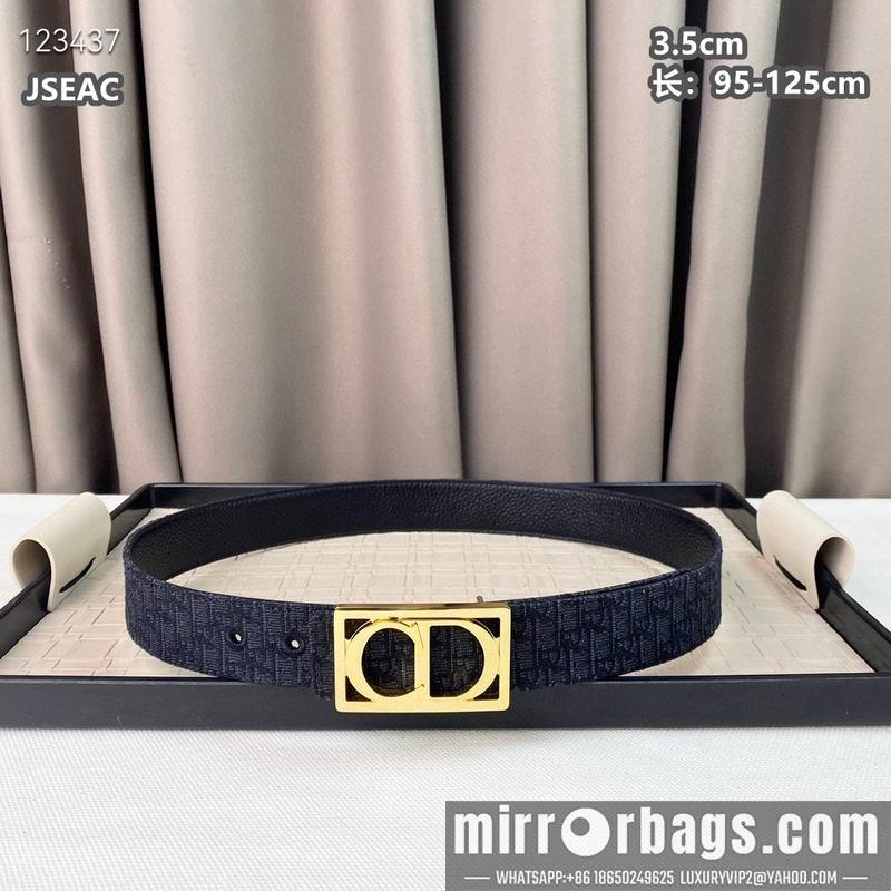 Replica Dior belt 35mmX95-125cm 8L25