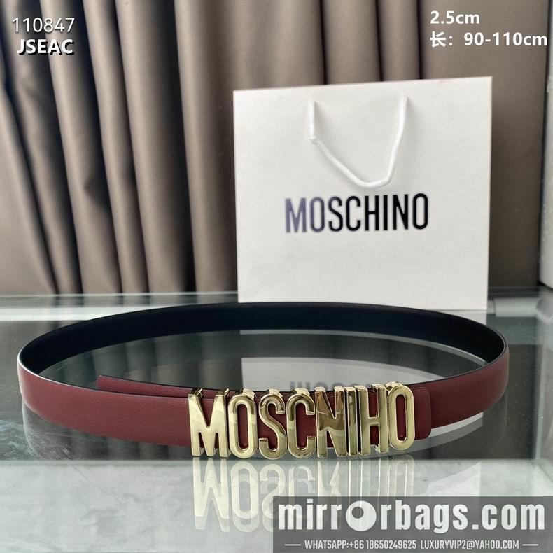 Replica Moschino Belt 25mmX90-110cm 8L02