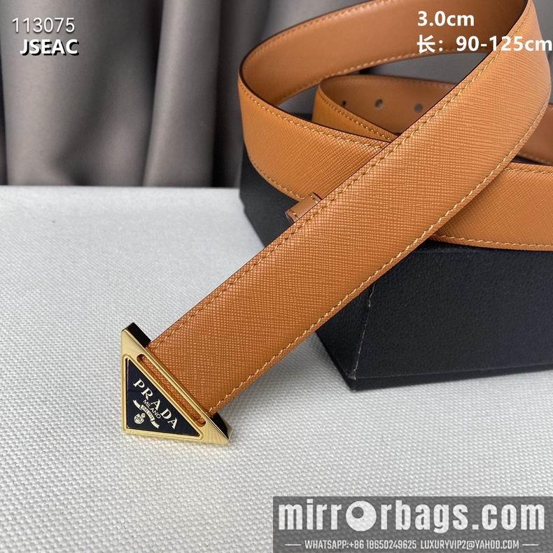 Replica Prada belt 30mmX95-125cm 8L02