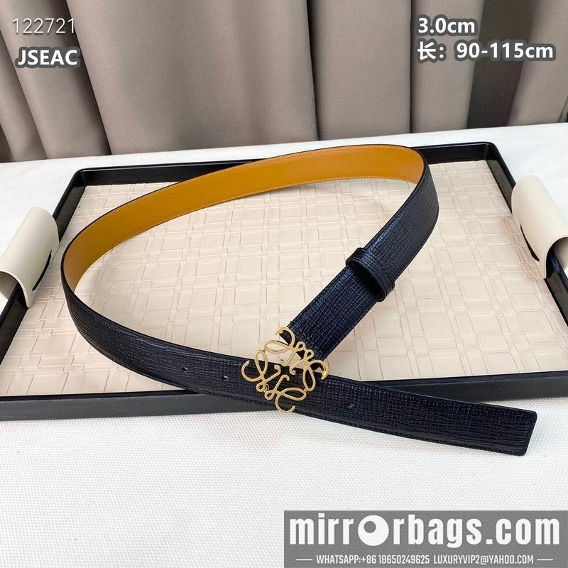 Replica Loewe belt 30mmX90-115cm 8L02