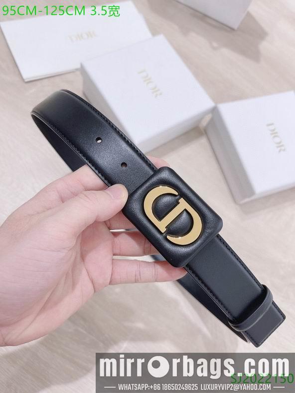 Replica Dior belt 35mmX95-125cm 7D07