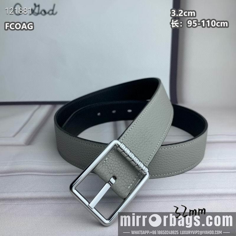 Replica Hermes belt 32mmX95-110cm 8L26