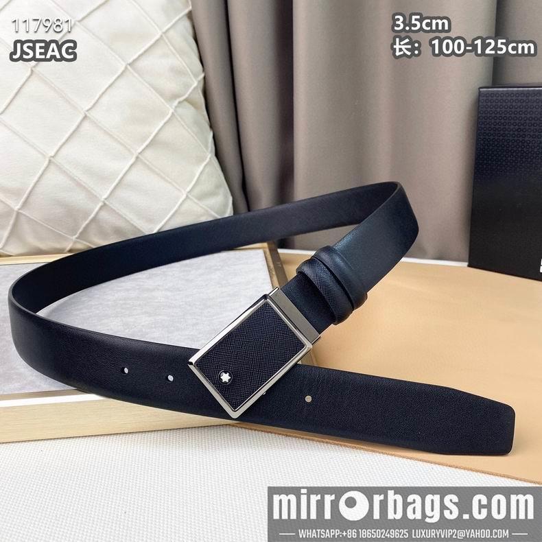 Replica Montblanc belt 35mmX100-125cm 8L10