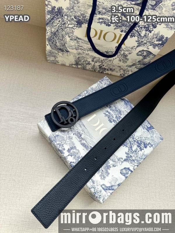 Replica Dior belt 35mmX100-125cm 8L31