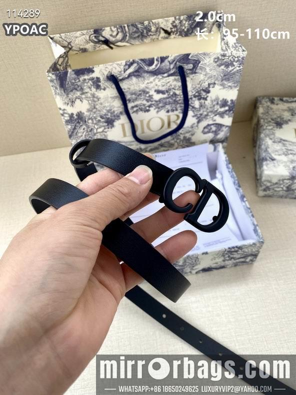 Replica Dior Belt 20mmX95-110cm 8L17