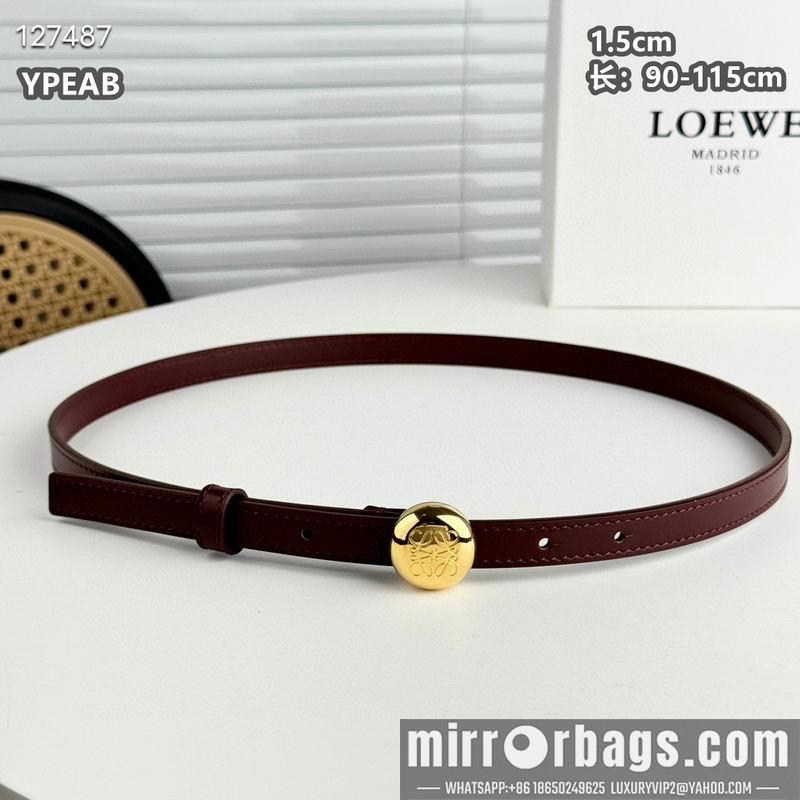 Replica Loewe belt 15mmX90-115cm 8L04