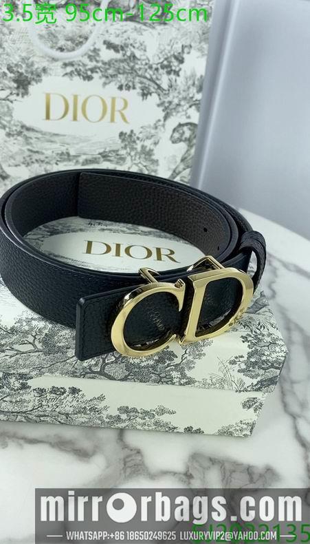 Replica Dior belt 35mmX95-125cm 7D01