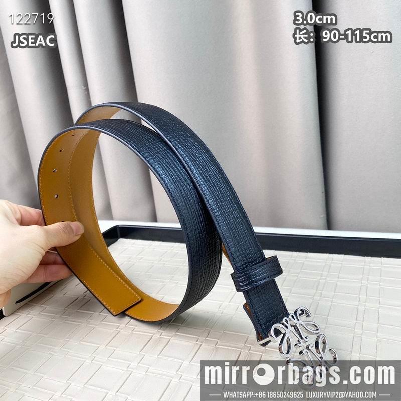 Replica Loewe belt 30mmX90-115cm 8L02