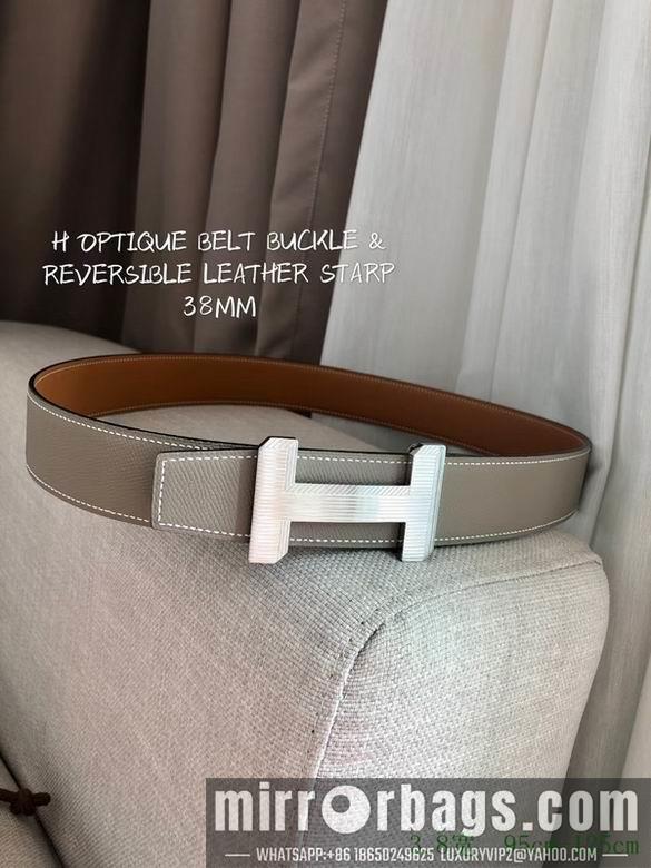 Replica Hermes Belt 38mmX95-125cm 7D89