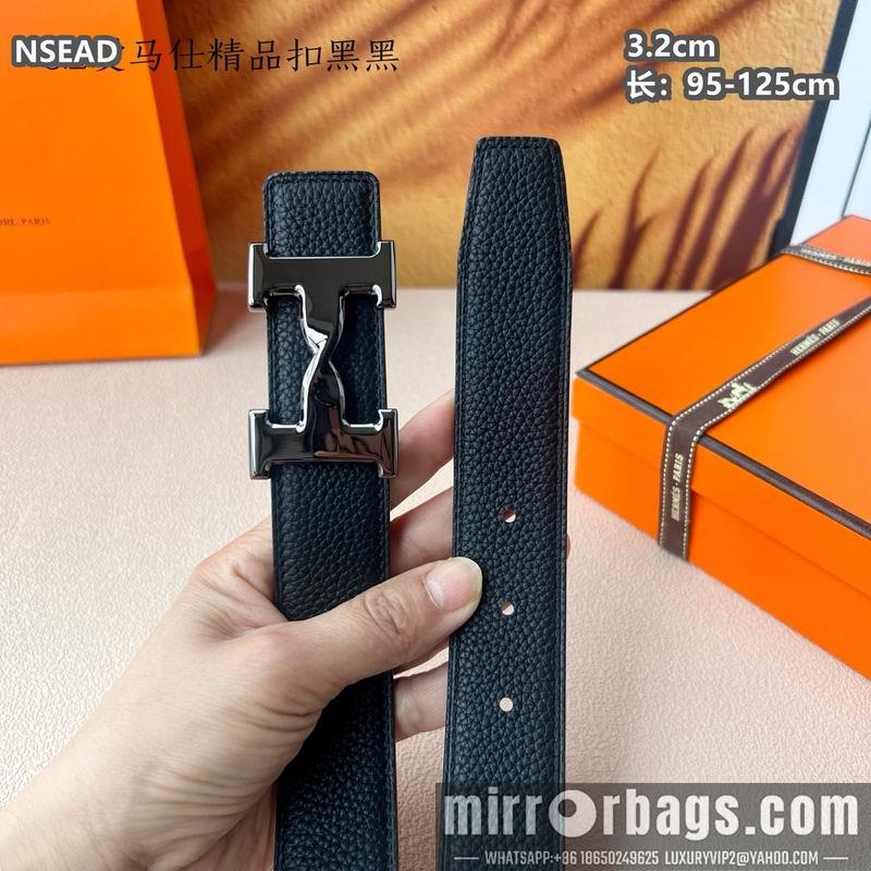 Replica Hermes belt 32mmX95-125cm 8L30