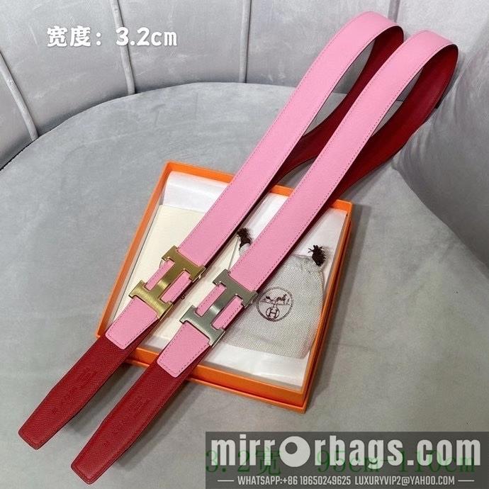 Replica Hermes Belt 32mmX95-110cm 7D18