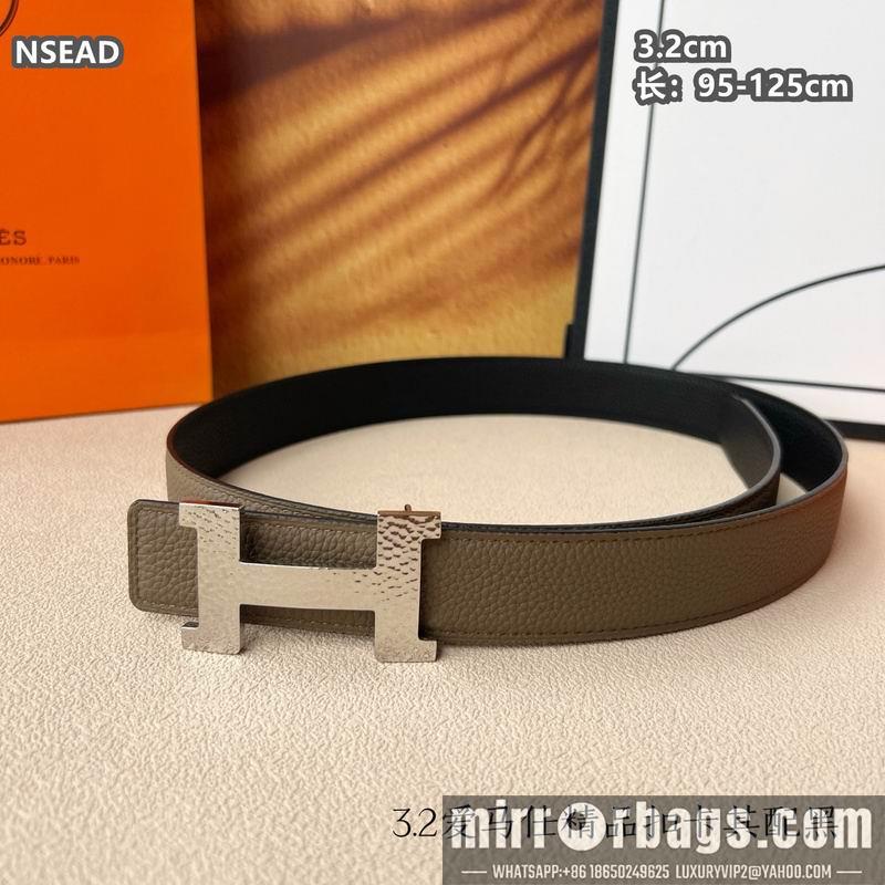 Replica Hermes belt 32mmX95-125cm 8L35
