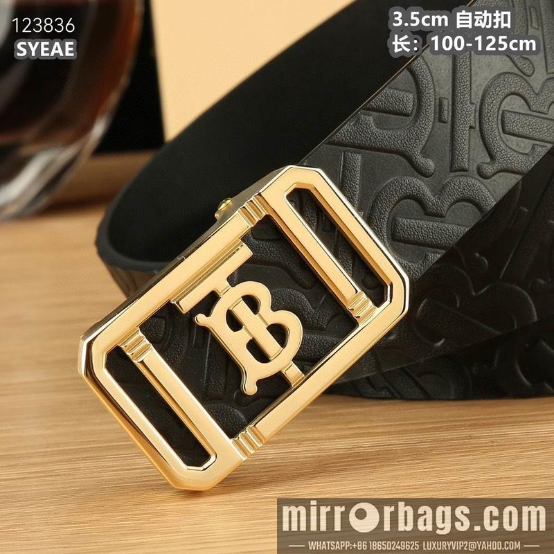 Replica Burberry belt 35mmX100-125cm 8L81