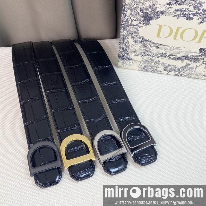 Replica Dior belt 35mmX95-125cm 7D19