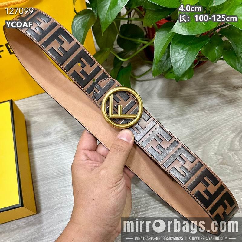 Replica Fendi belt 40mmX100-125cm 8L138