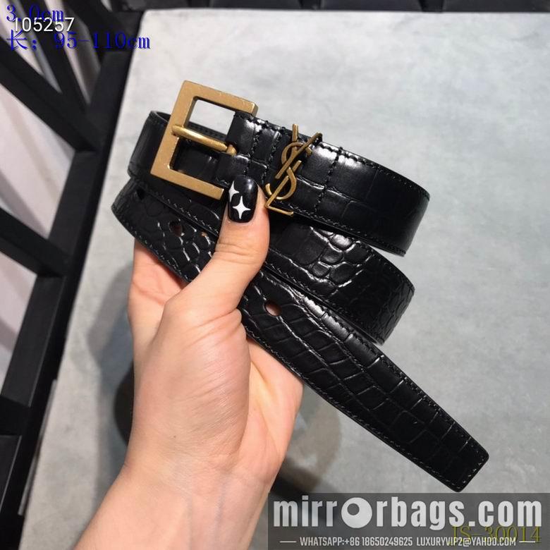 Replica YSL Belt 30mmX95-110cm 8L05