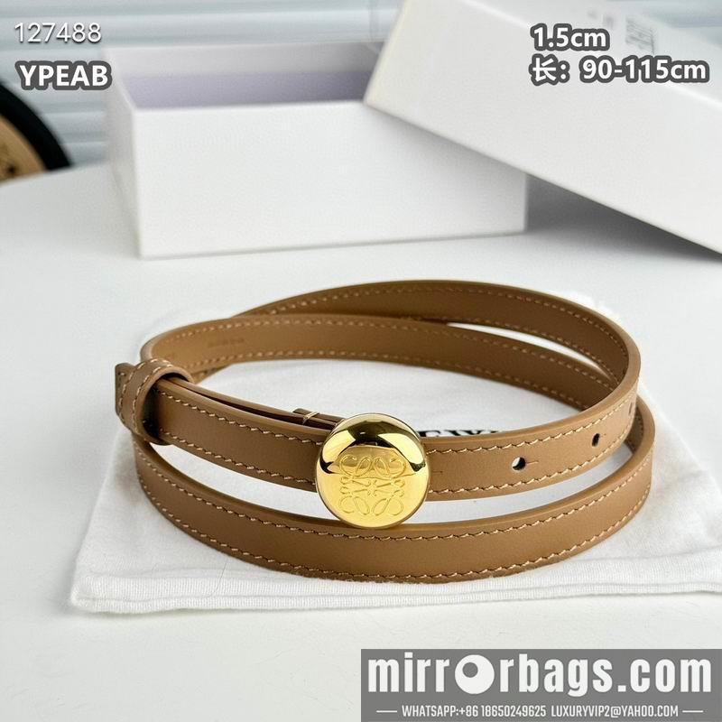 Replica Loewe belt 15mmX90-115cm 8L04