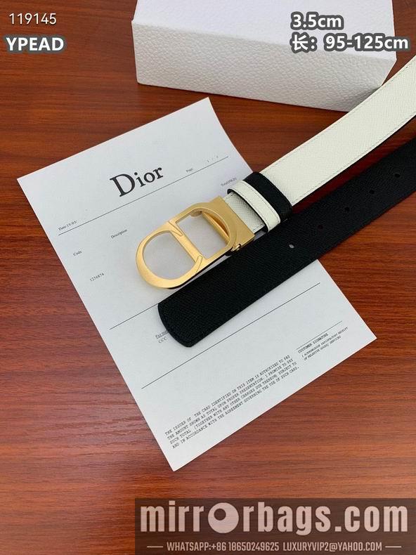 Replica Dior belt 35mmX95-125cm 8L14