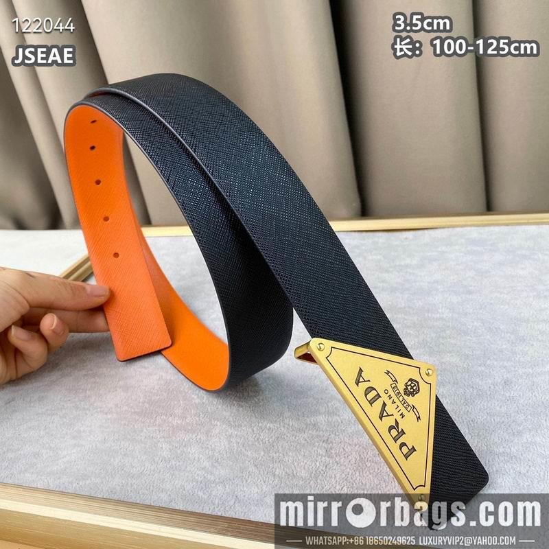 Replica Prada belt 35mmX100-125cm 8L43