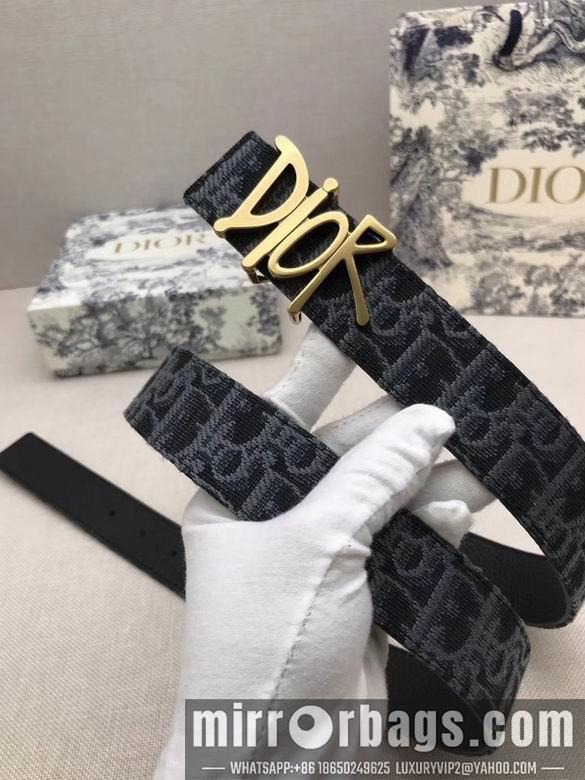 Replica Dior Belt 34mmX95-125cm 7D25