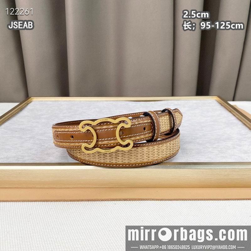 Replica Celine belt 25mmX95-125cm 8L24