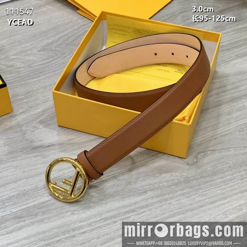 Replica Fendi Belt 30mmX95-125cm 8L10