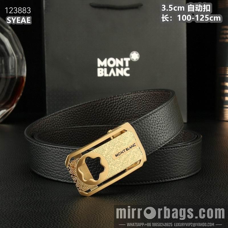 Replica Montlanc belt 35mmX100-125cm 8L44
