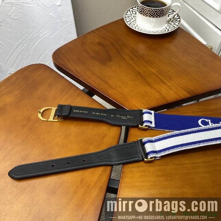 Replica Dior belt 35mmX95-125cm 7D02