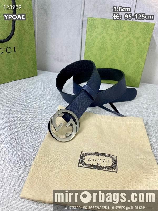 Replica Gucci belt 38mmX95-125cm 8L10