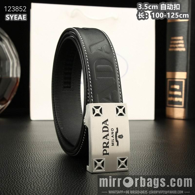 Replica Prada belt 35mmX100-125cm 8L56