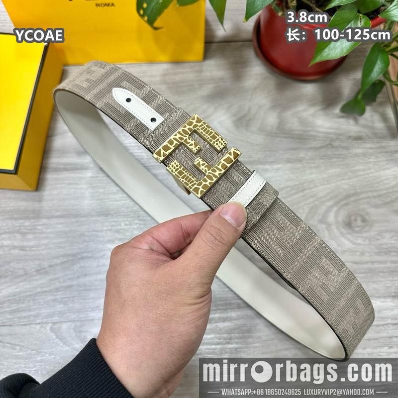 Replica Fendi belt 38mmX100-125cm 8L31