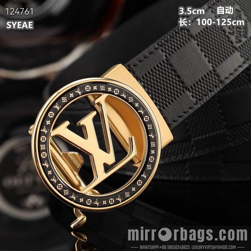 Replica LV belt 35mmX100-125cm 8L42