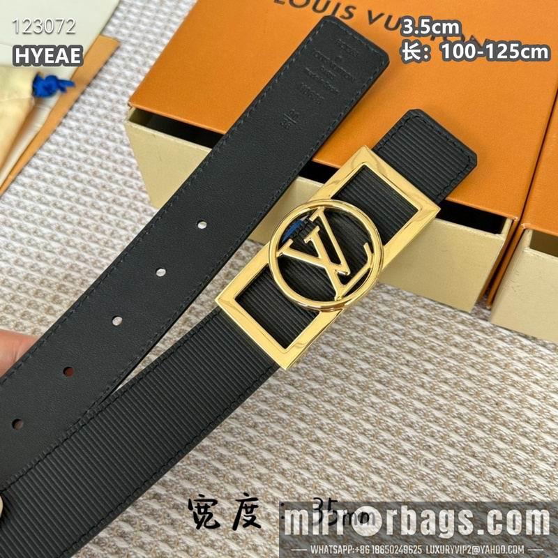 Replica LV belt 35mmX100-125cm 8L07