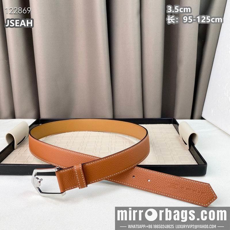Replica Hermes belt 35mmX95-125cm 8L08